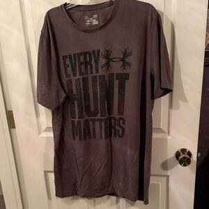 Under Armour Dark Gray 'Every Hunt Matters' T-Shirt